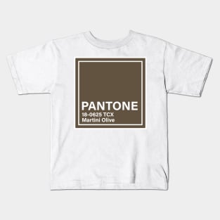 pantone 18-0625 TCX Martini Olive Kids T-Shirt